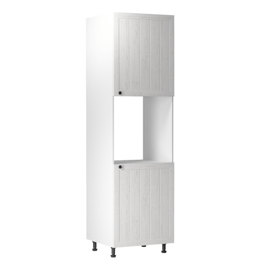 Dulap pentru alimente D60P, alb/pin Andersen, dreapta, PROVENCE