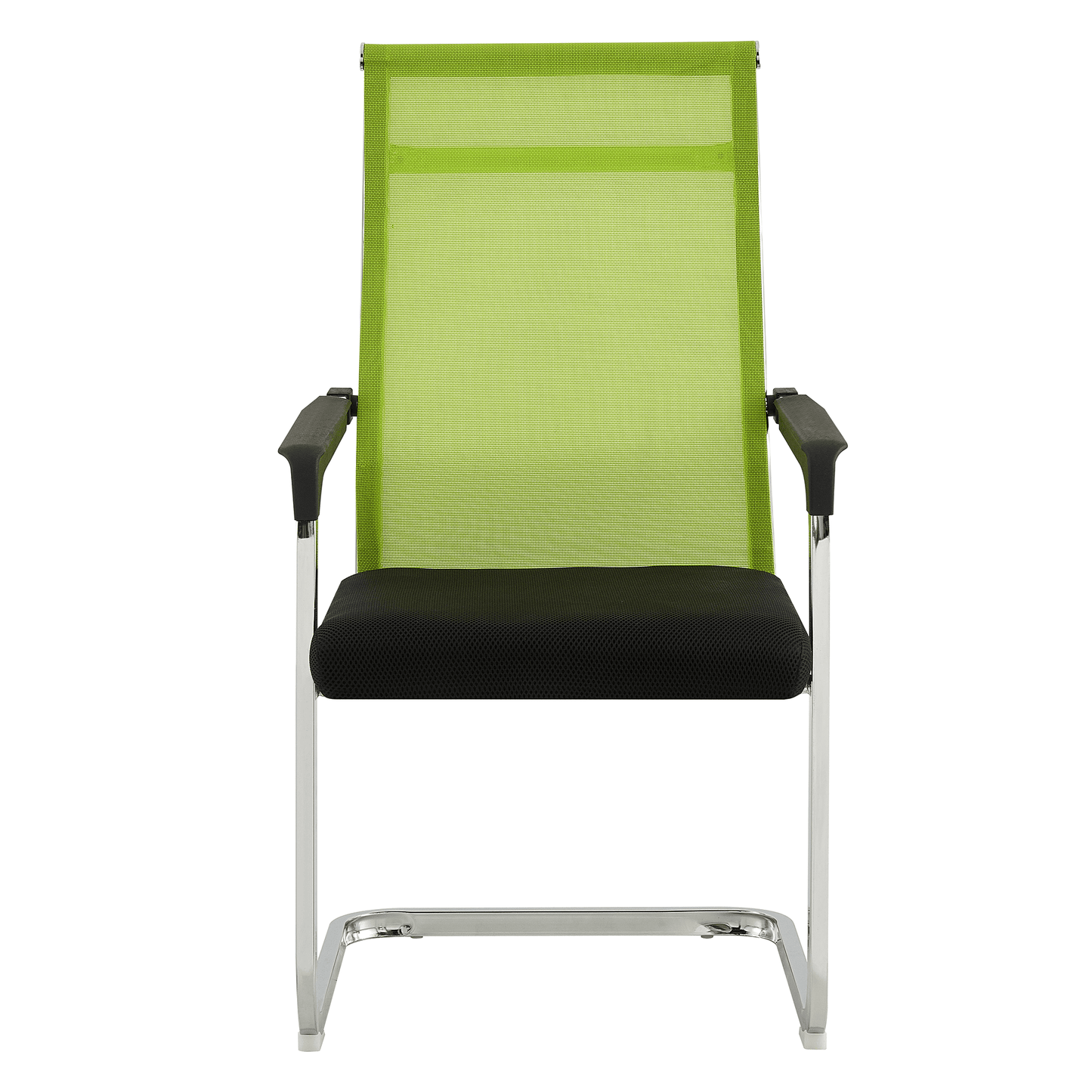 Scaun conferinţă, verde/negru, RIMALA NEW