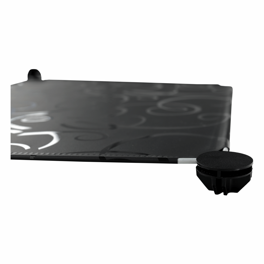 Organizator de dulap modular, negru / alb lapte, RODAN TYPE 2