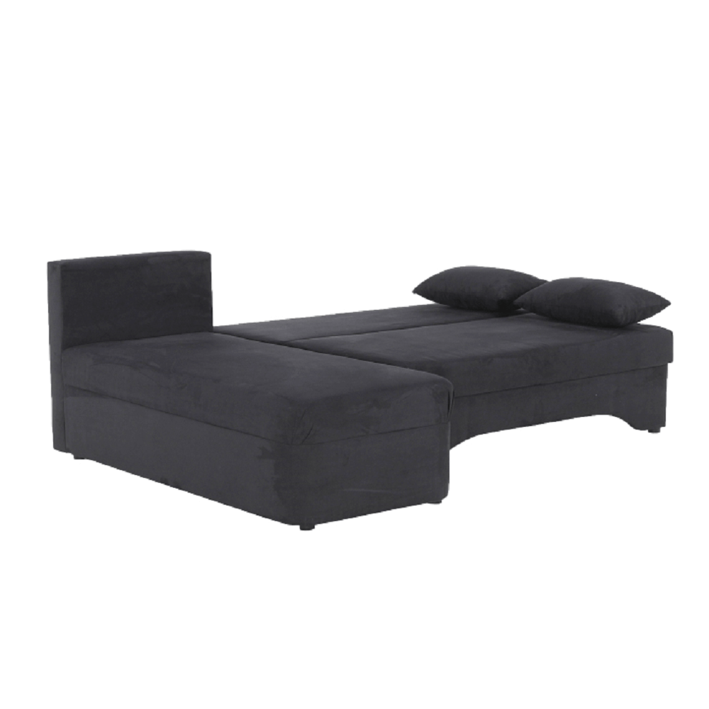 colţar cu colţ, gri închis mix, POLARIS NEW