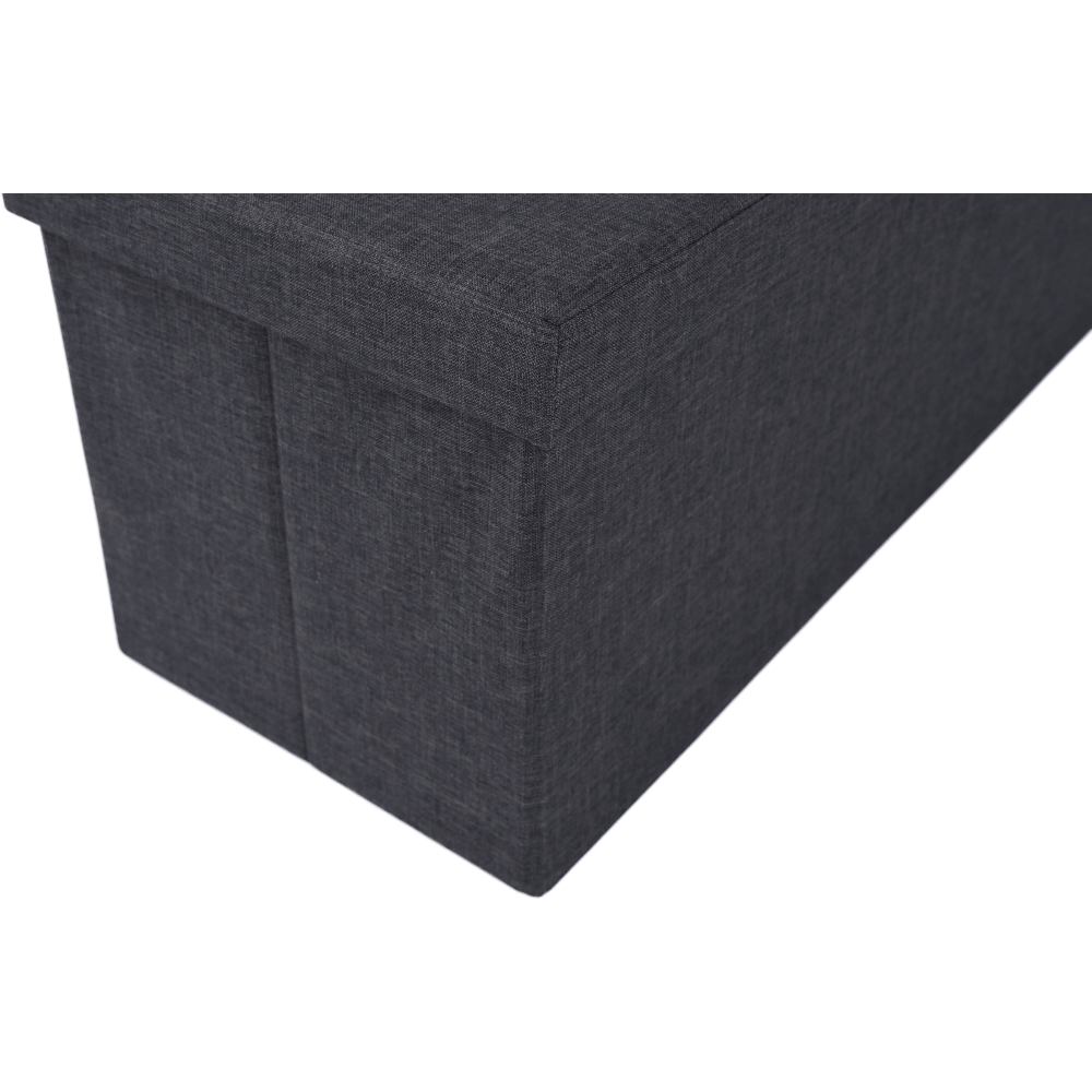 Taburet pliabil, material gri, UMINA