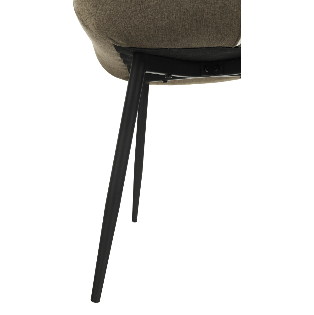 Scaun, gri maroniu taupe/negru, SARIN