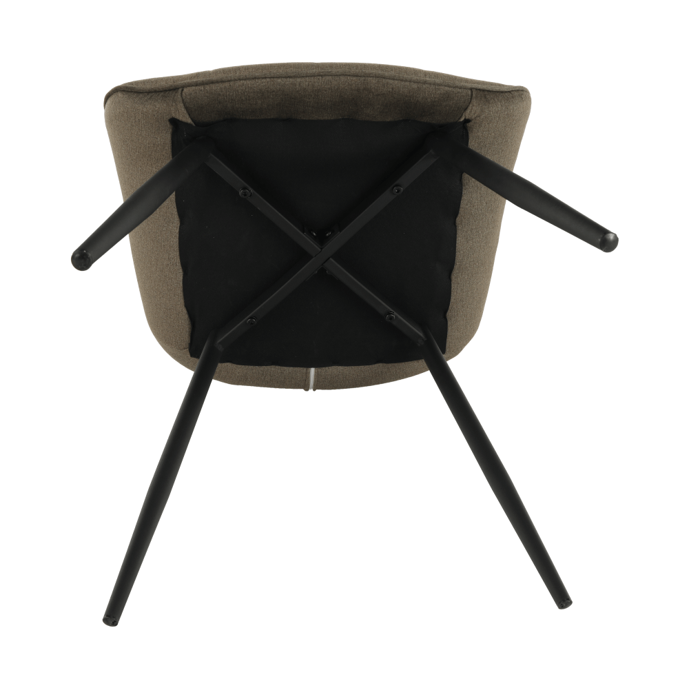 Scaun, gri maroniu taupe/negru, SARIN