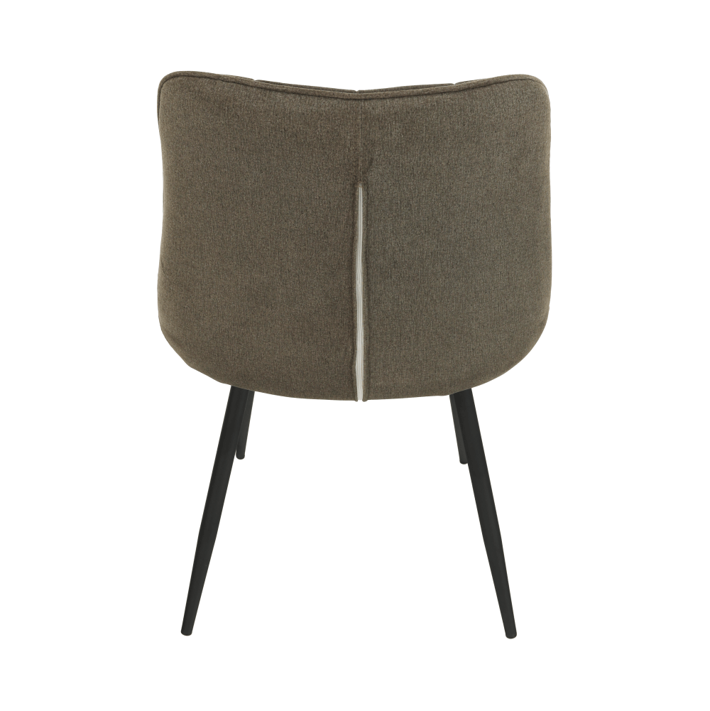 Scaun, gri maroniu taupe/negru, SARIN