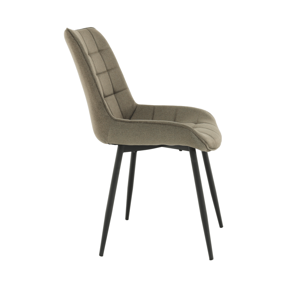 Scaun, gri maroniu taupe/negru, SARIN