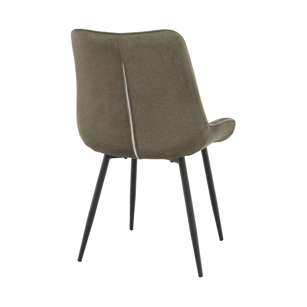 Scaun, gri maroniu taupe/negru, SARIN