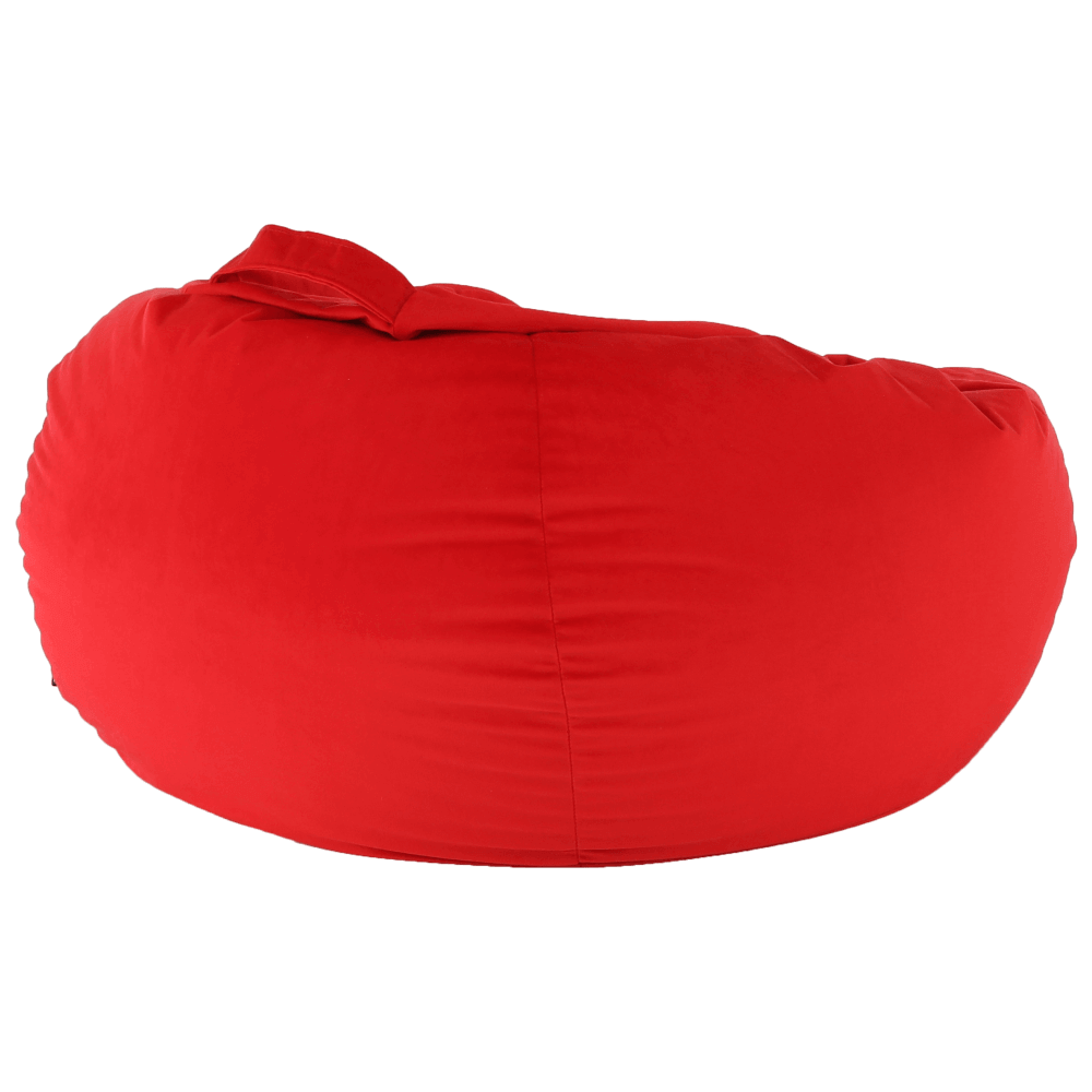 Fotoliu tip sac, material textil roşu, TRIKALO