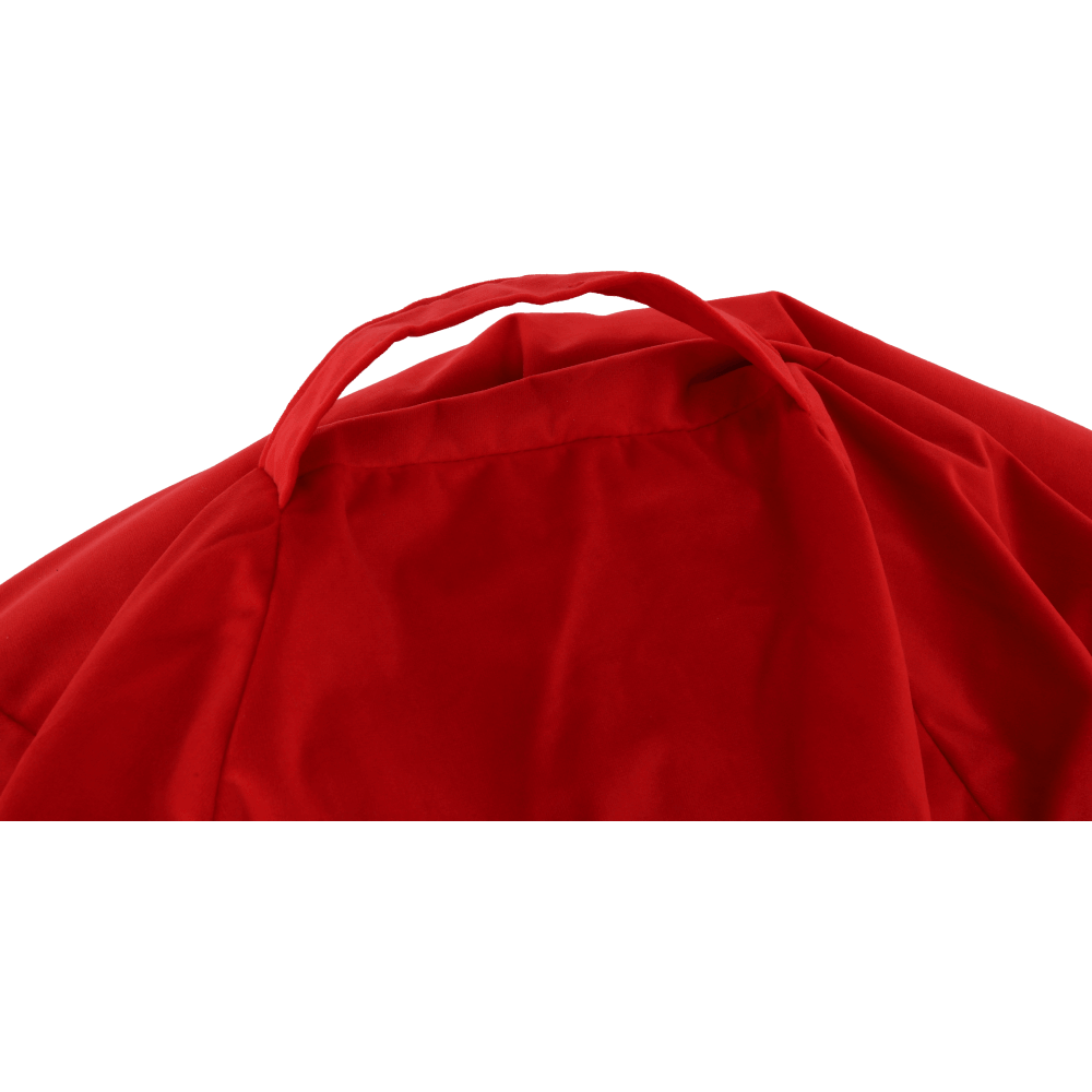 Fotoliu tip sac, material textil roşu, TRIKALO