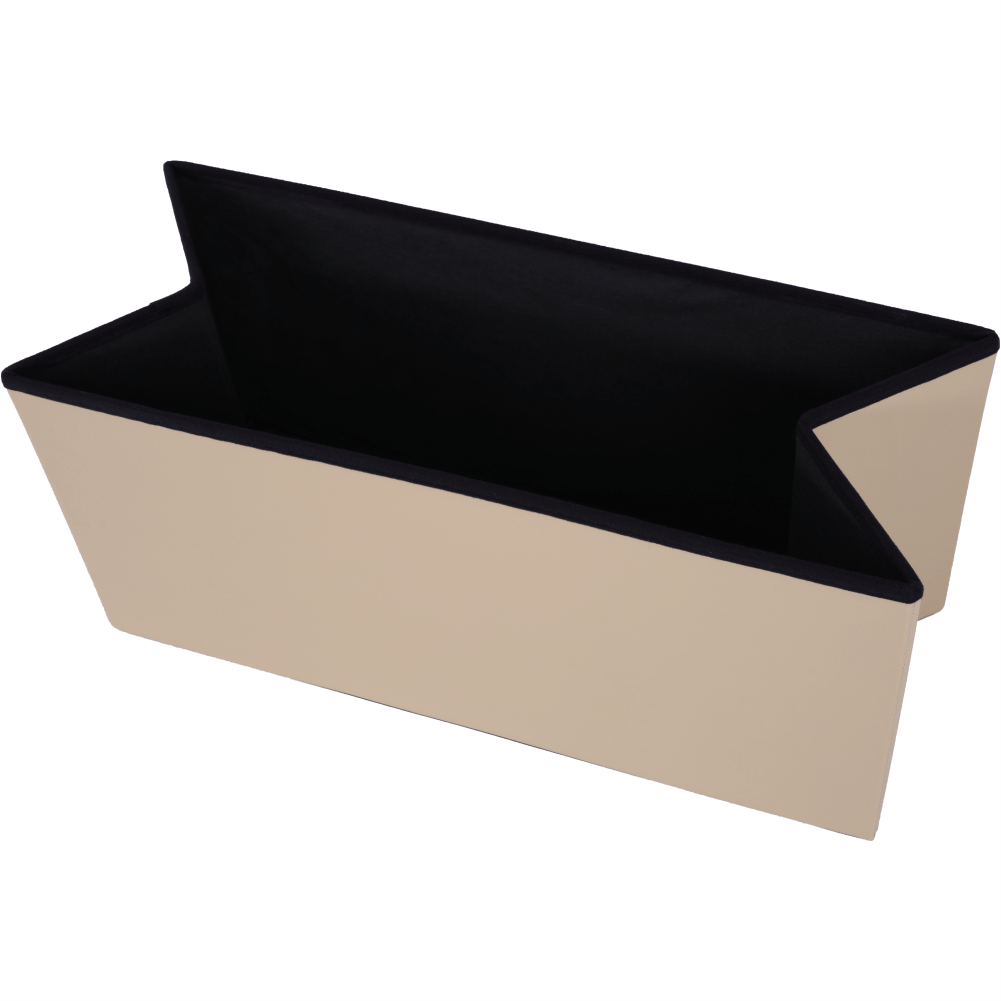 Taburet pliabil, piele eco maro, IMRA