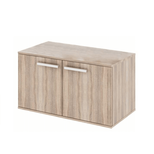 Dulap mic cu 2-uşi, DTD laminat, stejar sonoma, DUNAJ TIPUL7