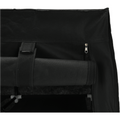 Organizator de garderobă, material textil/metal, negru, TARON VNW05