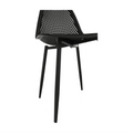 Scaun dining, negru, TEGRA TYP 2