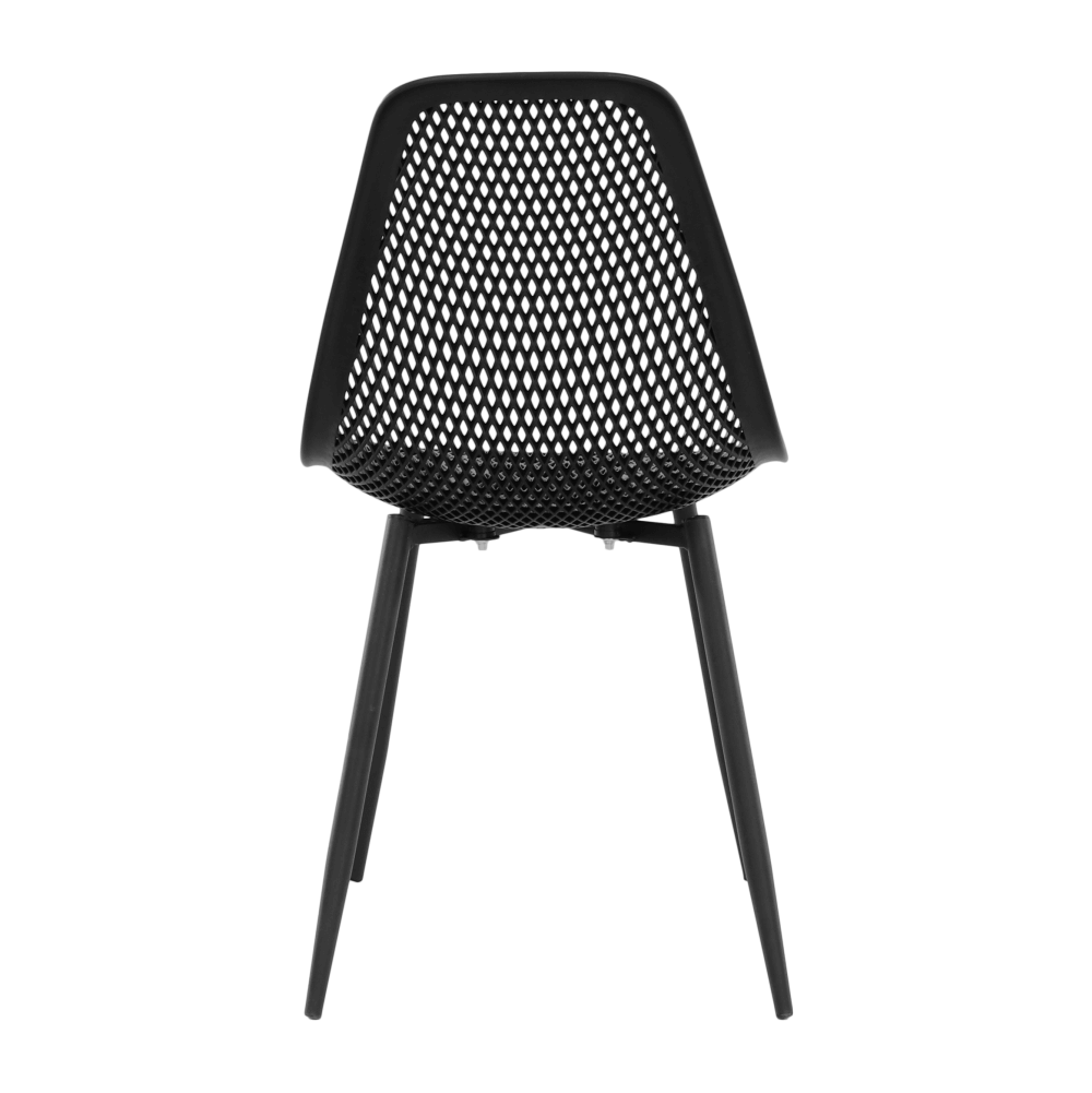 Scaun dining, negru, TEGRA TYP 2