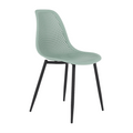 Scaun dining, verde/negru, TEGRA TYP 2