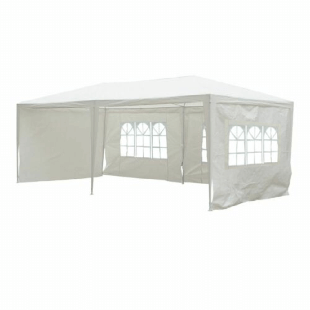 Cort de grădină pentru party, alb, 3x6 m, TEKNO TYP 2