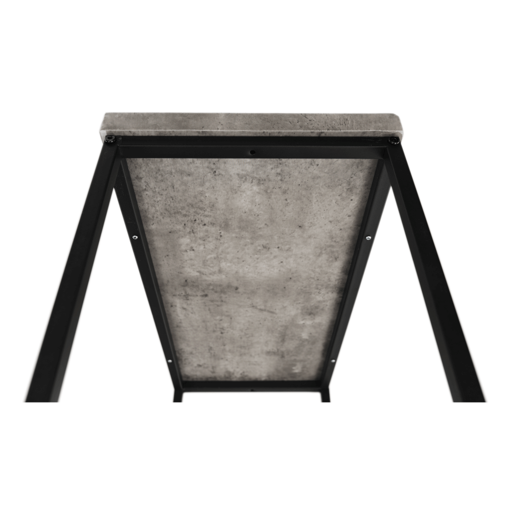 Măsuţă de cafea, negru/carbon, TENDER