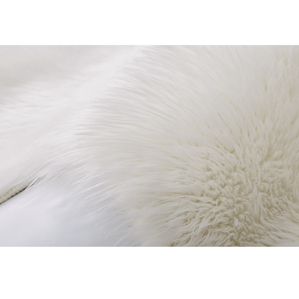 Blană artificială 60x90 cm, alb, EBONY TYP 1