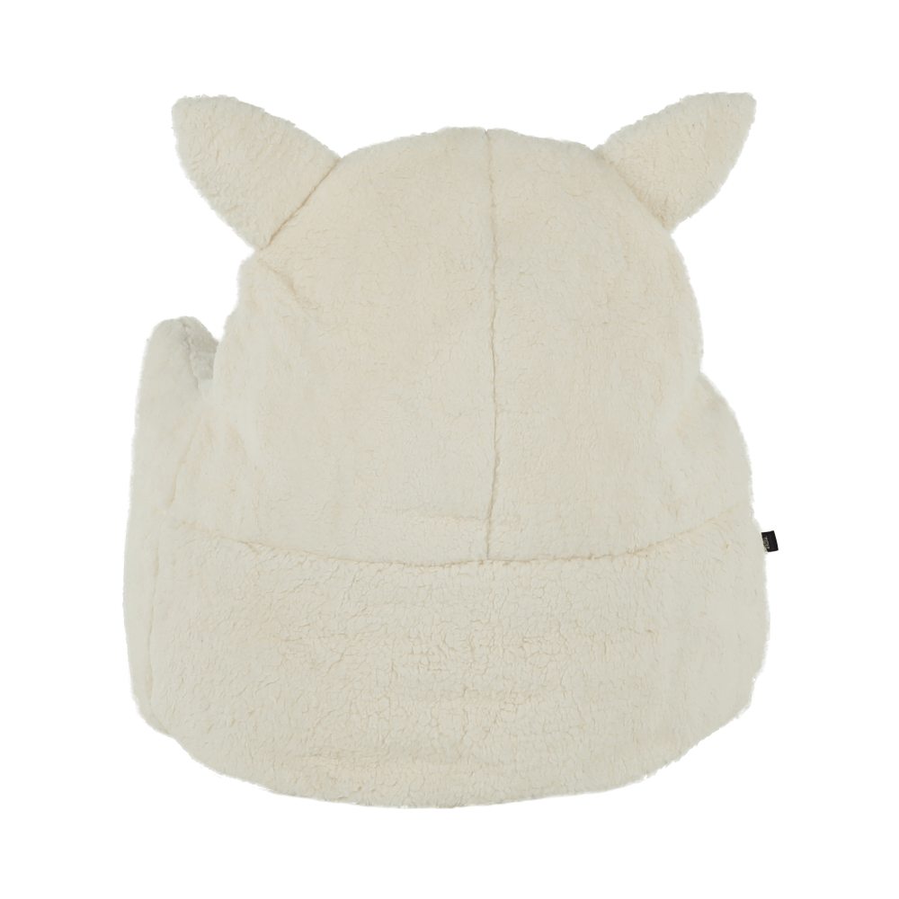 Fotoliu tip sac, material textil alb/smântână, BABY TIPUL 3