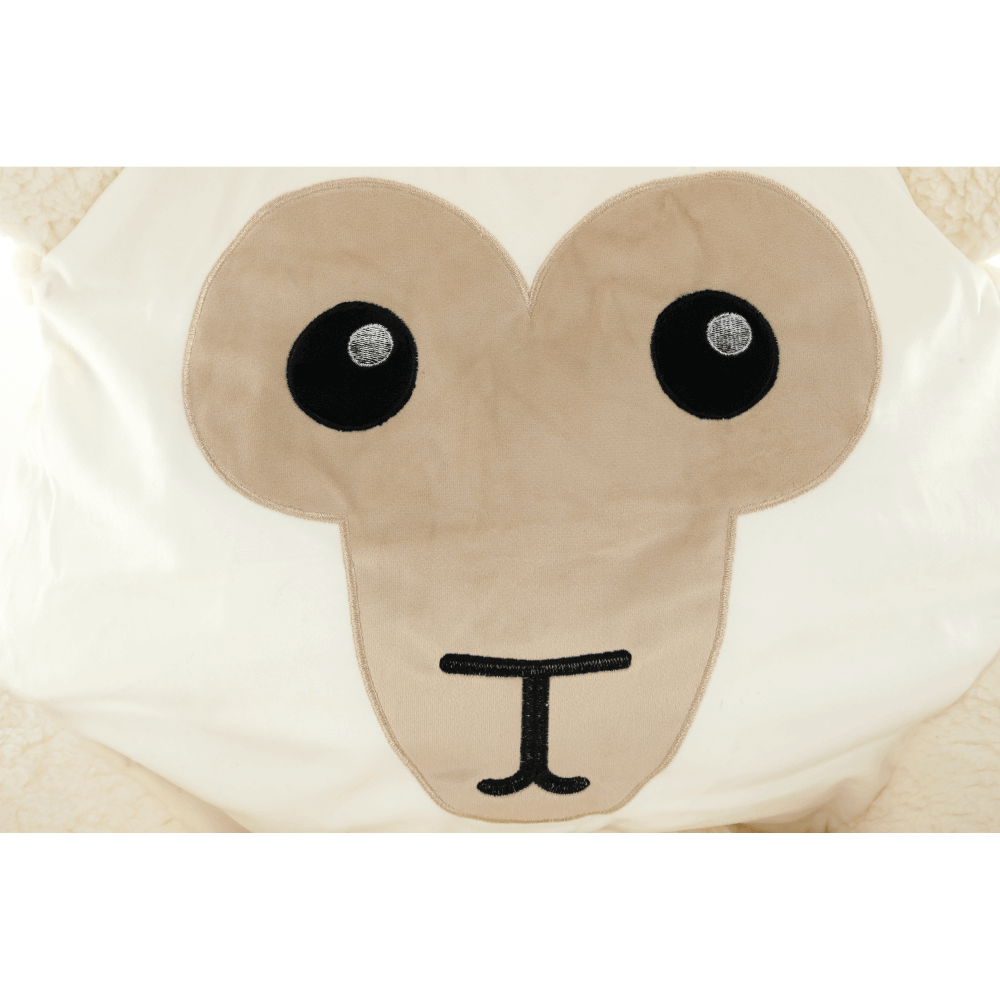 Fotoliu tip sac, material textil alb/smântână, BABY TIPUL 3