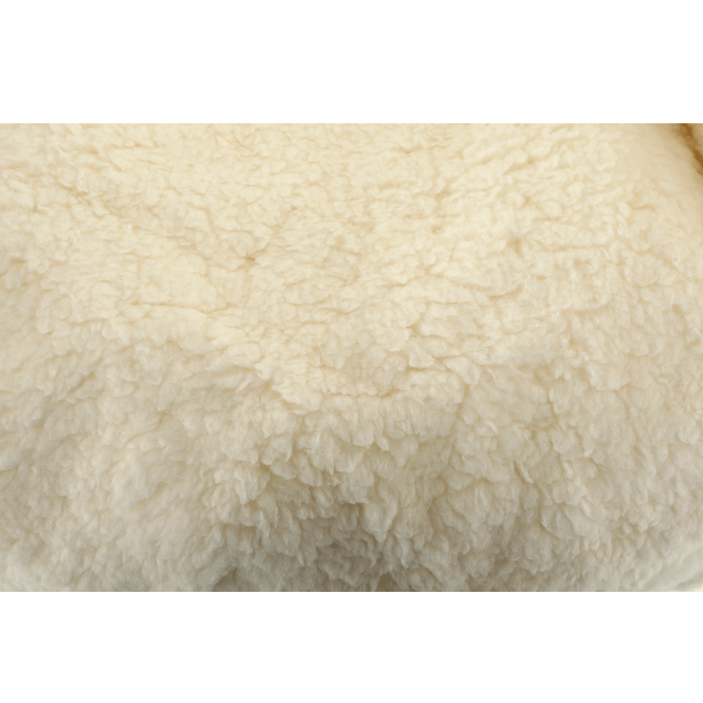 Fotoliu tip sac, material textil alb/smântână, BABY TIPUL 3