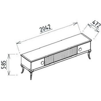 Vitrina compacta Pesaro