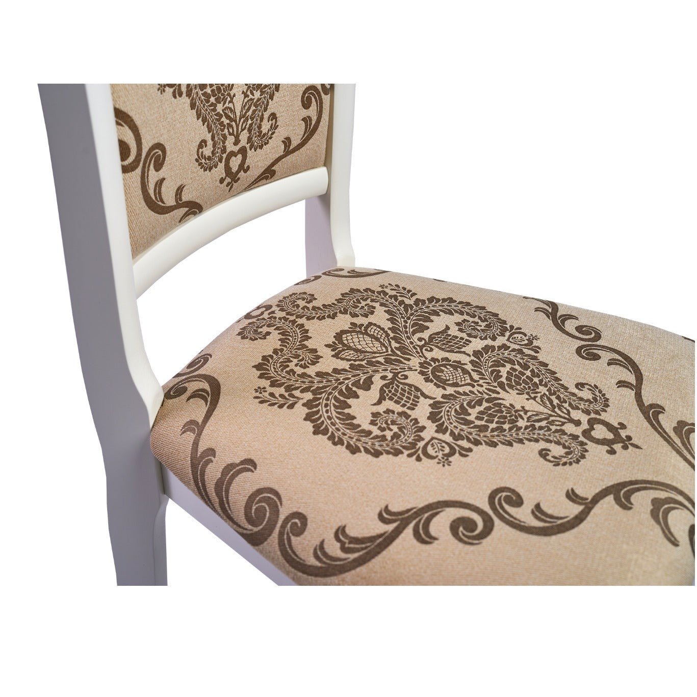 Set masa Olivia + 4 scaune Milano ivoire-8887