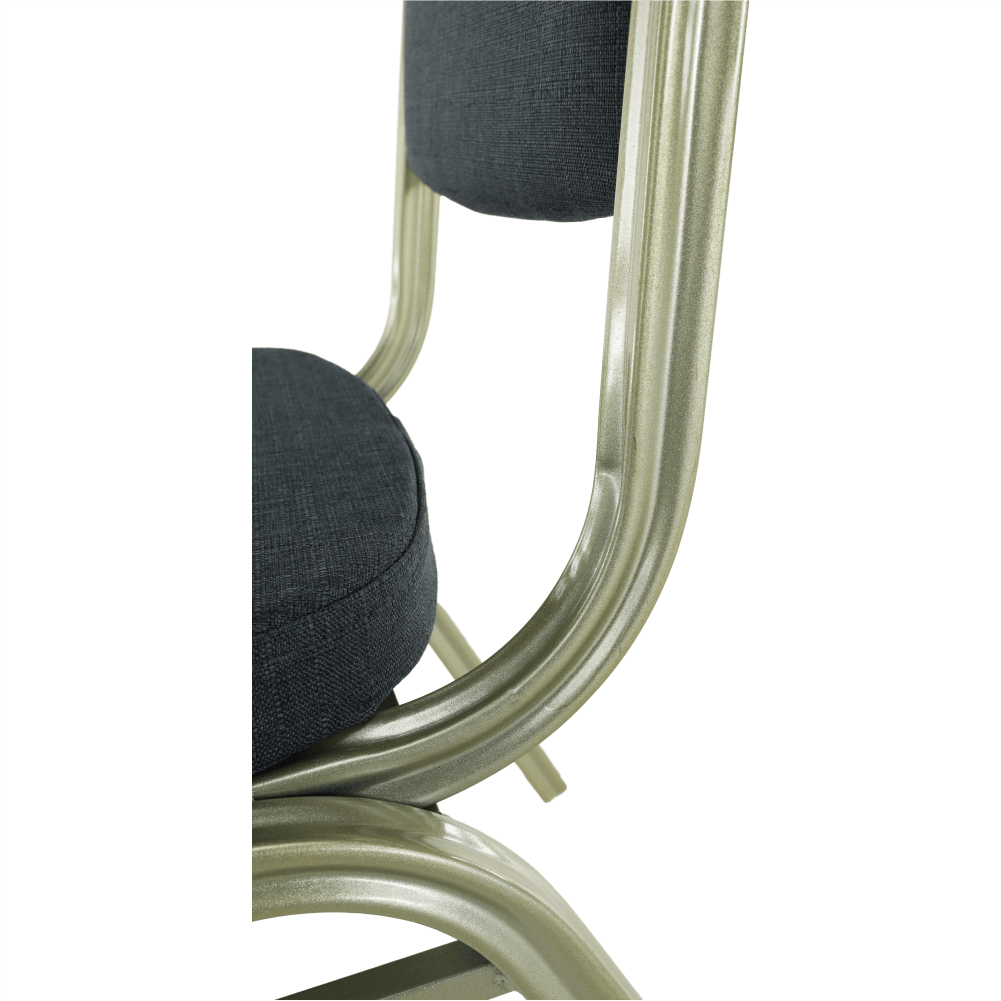 Scaun, gri/champagne, ZINA 2 NEW