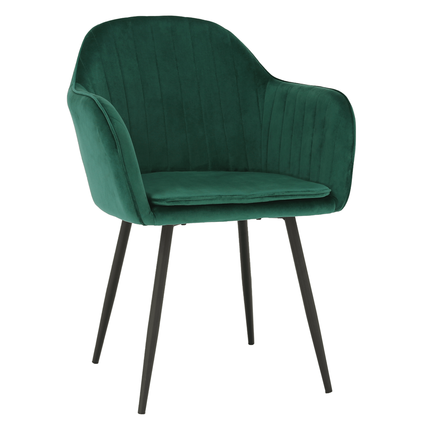 Fotoliu de design, catifea Velvet smarald, ZIRKON