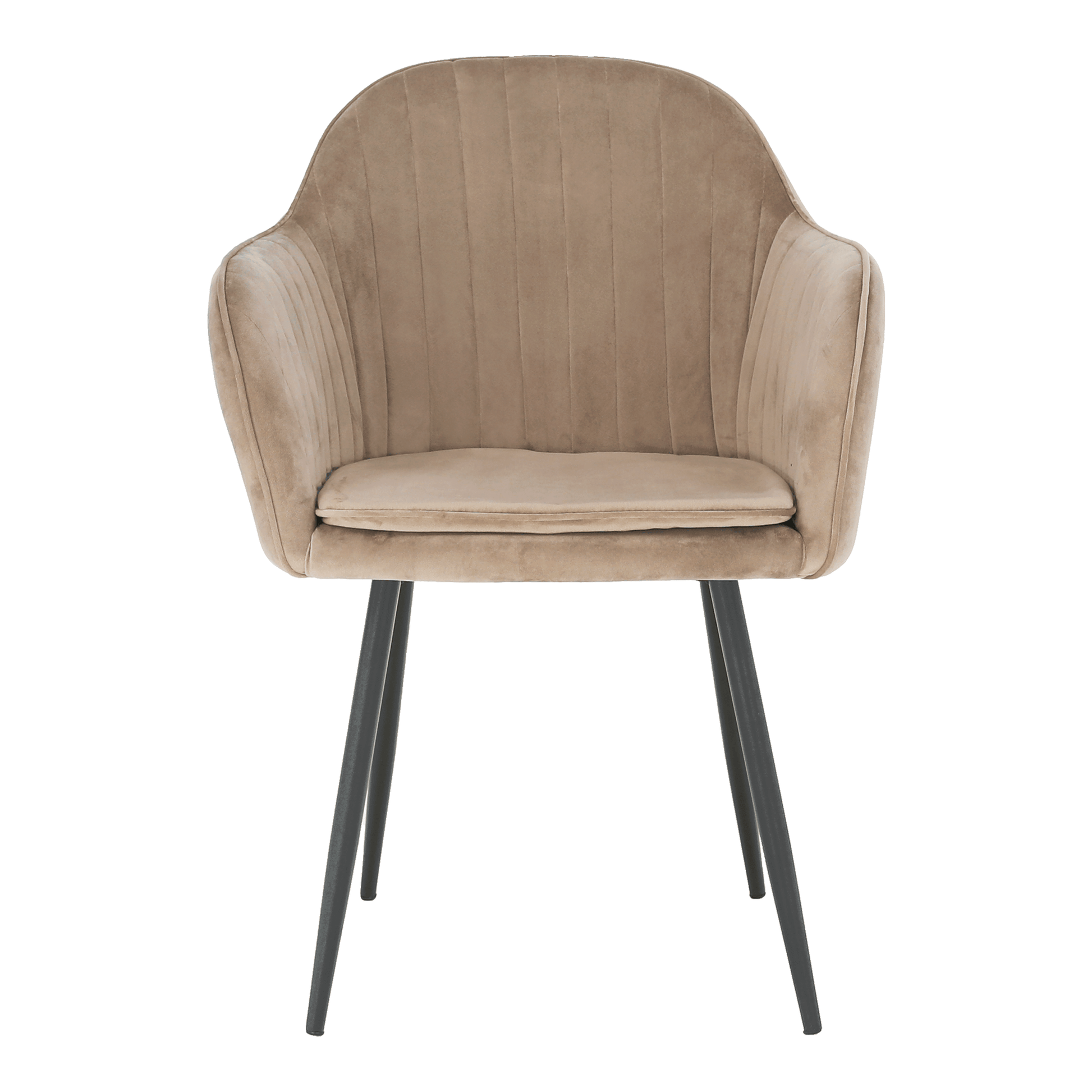 Fotoliu de design, catifea Velvet gri maroniu Taupe, ZIRKON