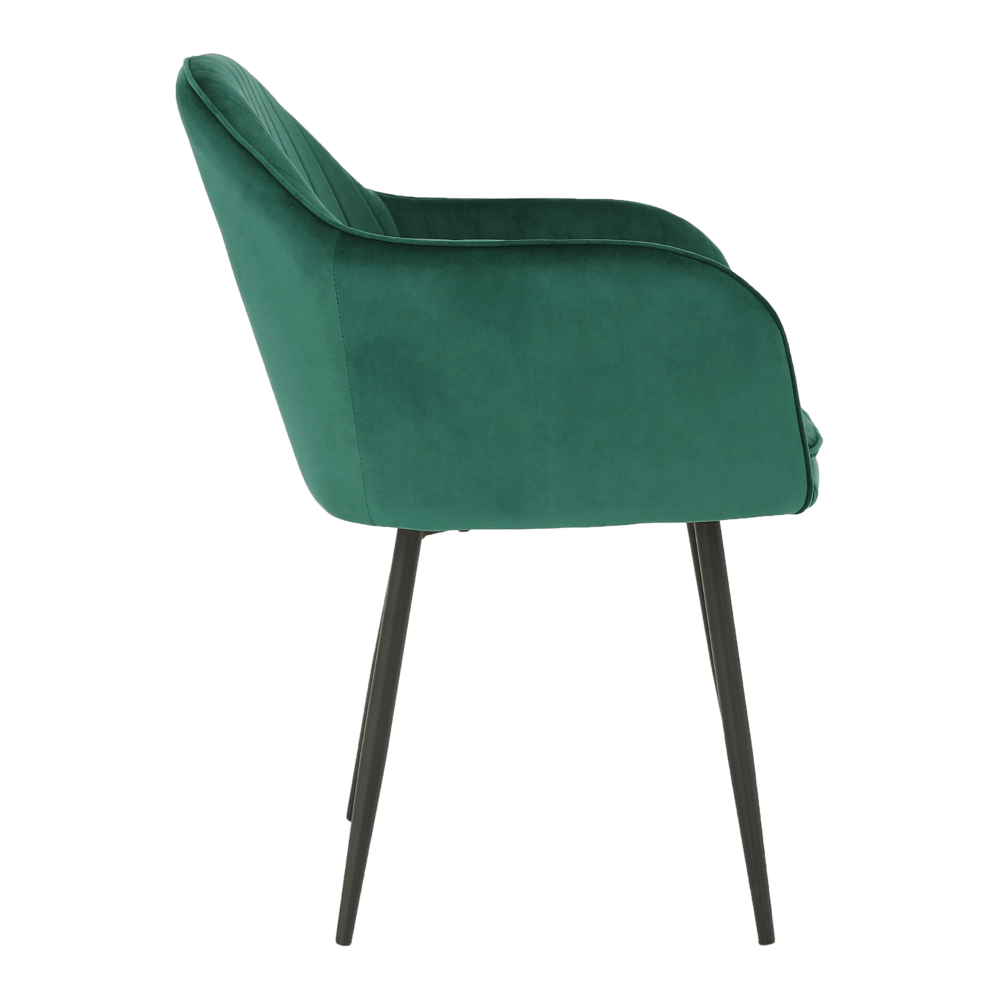 Fotoliu de design, catifea Velvet smarald, ZIRKON